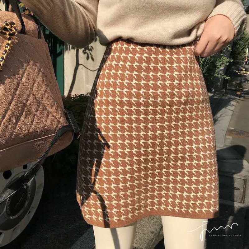 Chân váy len nữ Forgirl chất len co dãn mùa thu 2021 | BigBuy360 - bigbuy360.vn