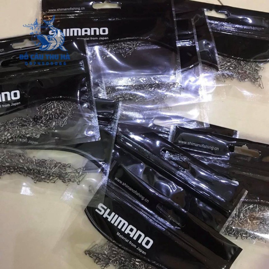 khóa linh shimano Nhật Bản chống xoắn 2 vòng chịu tải siêu khỏe