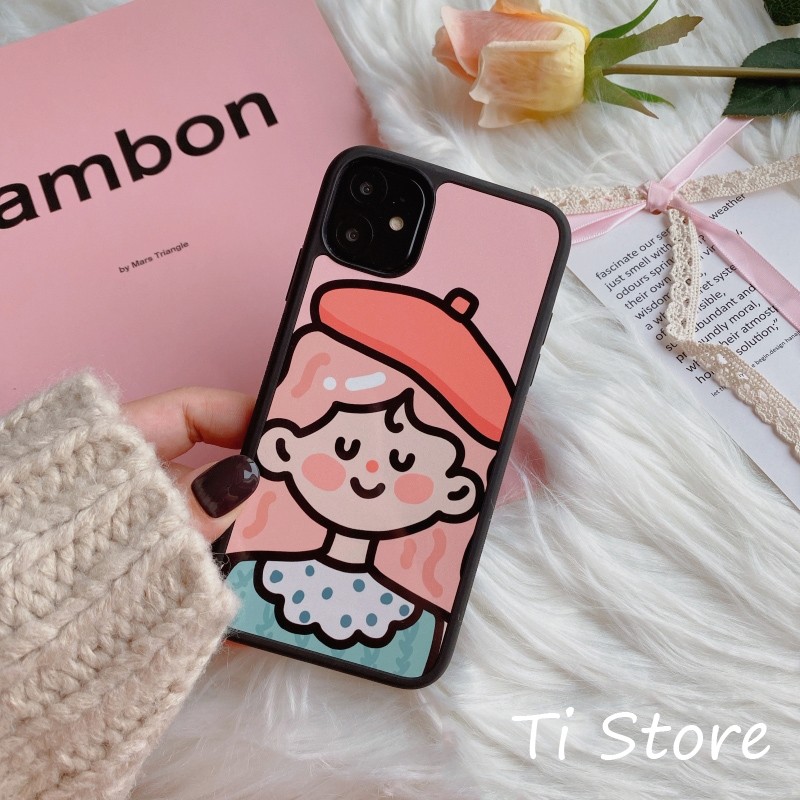 Ốp Lưng Lady Pink iP [ TI STORE ]