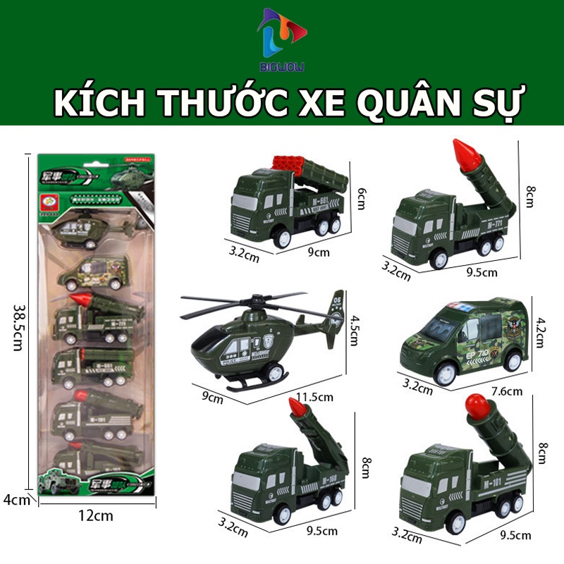 Ô tô đồ chơi trẻ em, bộ xe ô tô quân sự, xe đua, cứu hỏa, vận chuyển siêu đep , Bigwow đồ chơi thông minh