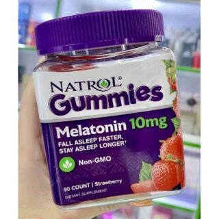 Kẹo Natrol Gummies Melatonin 10mg 90 viên