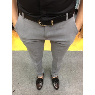 Quần âu Nam mầu ghi sáng