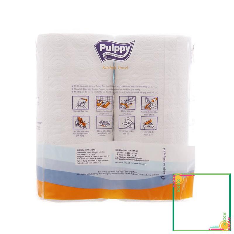 GIẤY ĐA NĂNG PULPPY BẾP (X2 CUỘN) ShopTaM_1