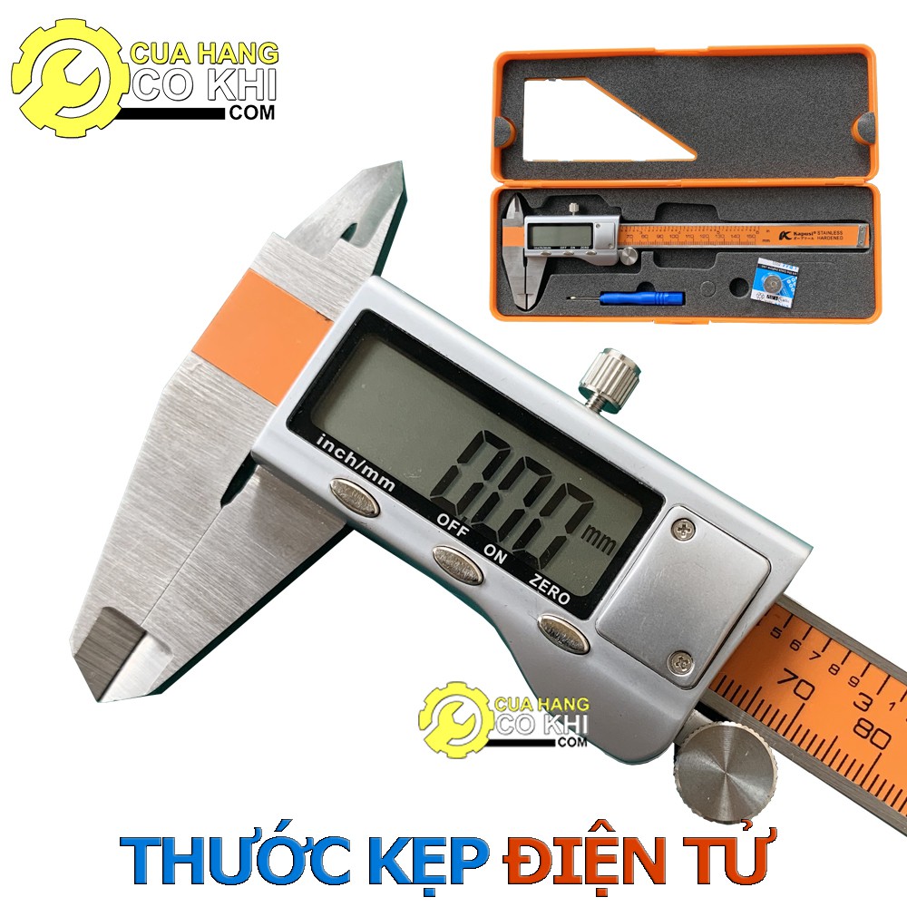 Thước kẹp điện tử 150 mm - bảo hành 12 tháng