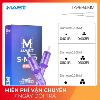 Hộp kim 1 máy pen mast pro tím chính hãng phun xăm
