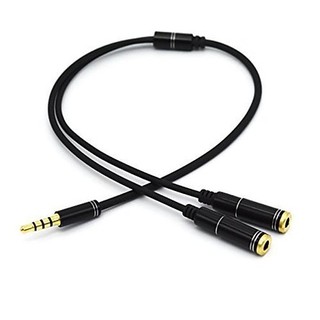 Dây chia jack loa chuẩn 3.5 từ 1 ra 2 - dây chia loa 1 ra 2 - chia audio 1 ra 2