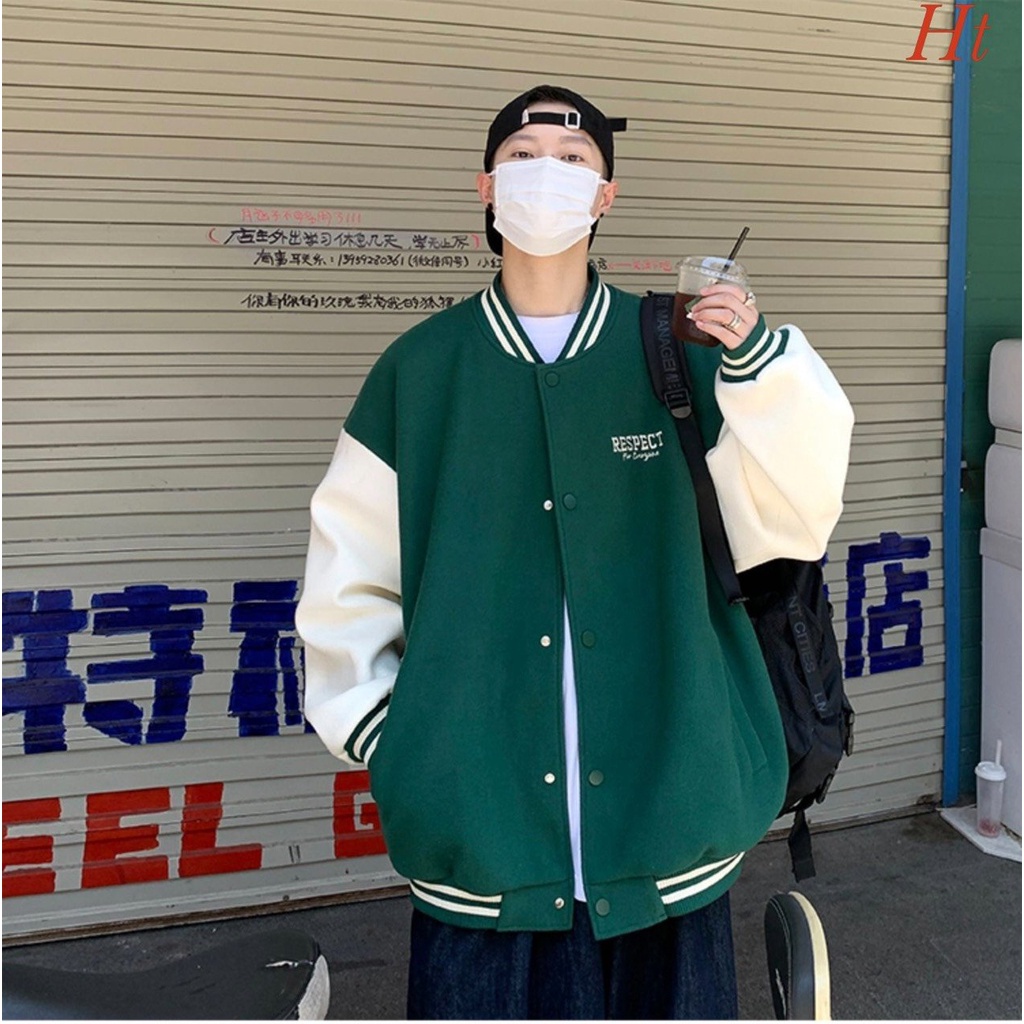 Áo Bomber nỉ Respect-6H2T