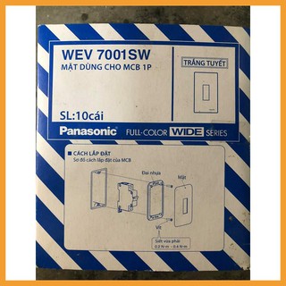 [Freeship] Mặt át đơn Panasonic WEV7001SW(1 Cái)