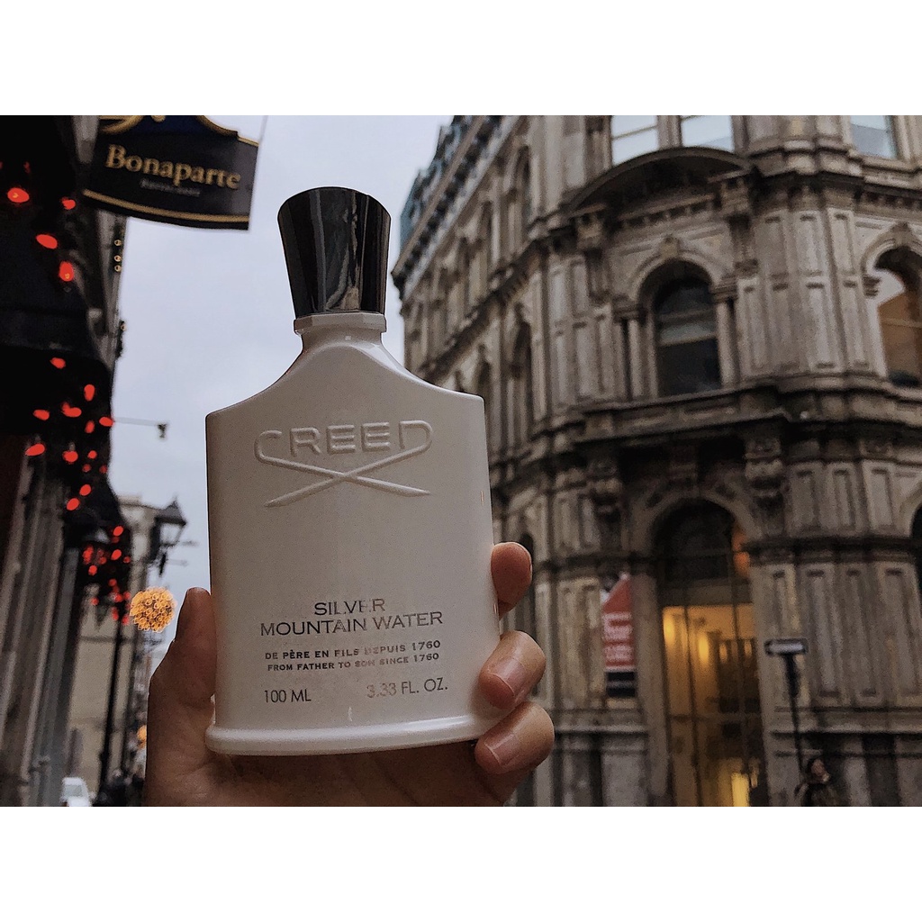 [10ml]Nước Hoa Unisex Creed Silver Mountain Water EDP, Nước hoa thanh mát dịu nhẹ - 100mlXT257