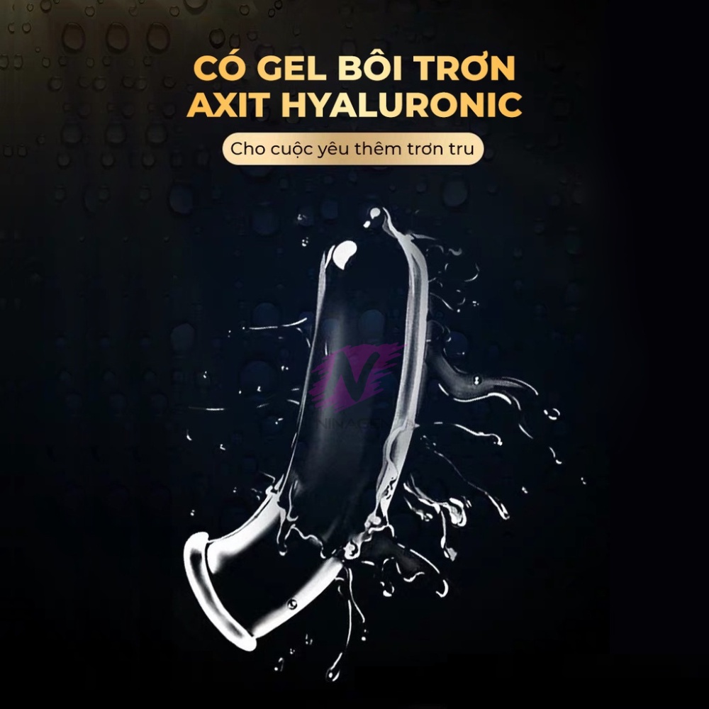 Bao cao su OiO 0.01 xanh siêu mỏng kéo dài thời gian, nhiều gel hộp 10 bcs - oio store