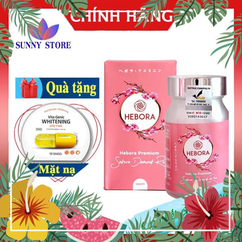 [Chính hãng]Viên uống Hebora Nhật Bản phiên bản 2020 - Hiệu quả gấp đôi, viên uống tỏa hương thơm và