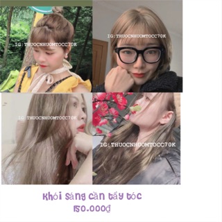 [CẦN TẨY] NHUỘM KHÓI SÁNG( tặng trợ + găng tay)