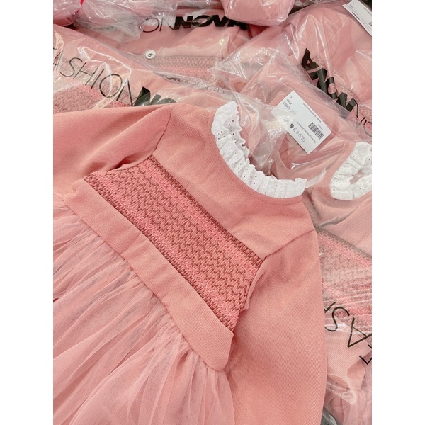 Váy smock bé gái 1-8y