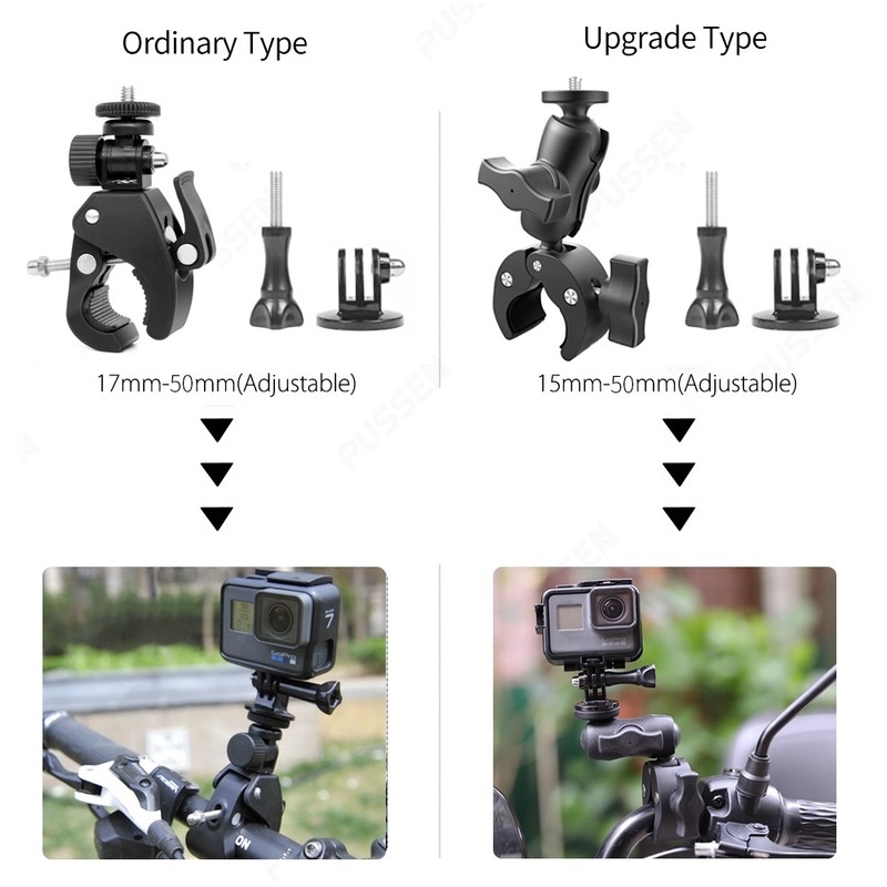 Giá Đỡ camera Hành Trình gopro10 / 9 insta360 one x2 dji akaso action Gắn Tay Lái Xe Đạp