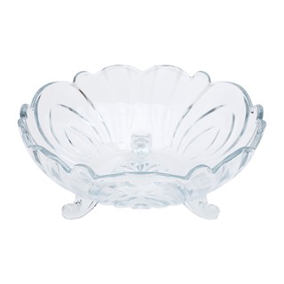 BÁT THUỶ TINH TRẮNG ĐỰNG BÁNH KẸO HOA QUẢ SANG TRỌNG