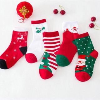 Tất noel cao cổ- combo 32 set