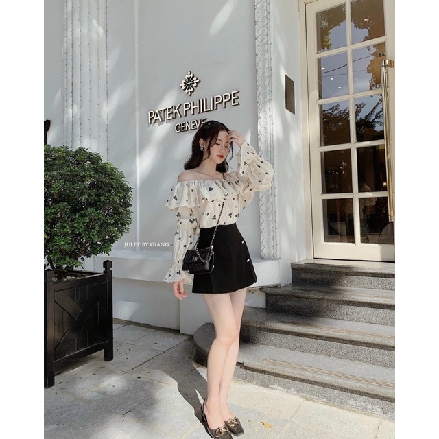 Vải thô boi dập nhăn hoa nhí