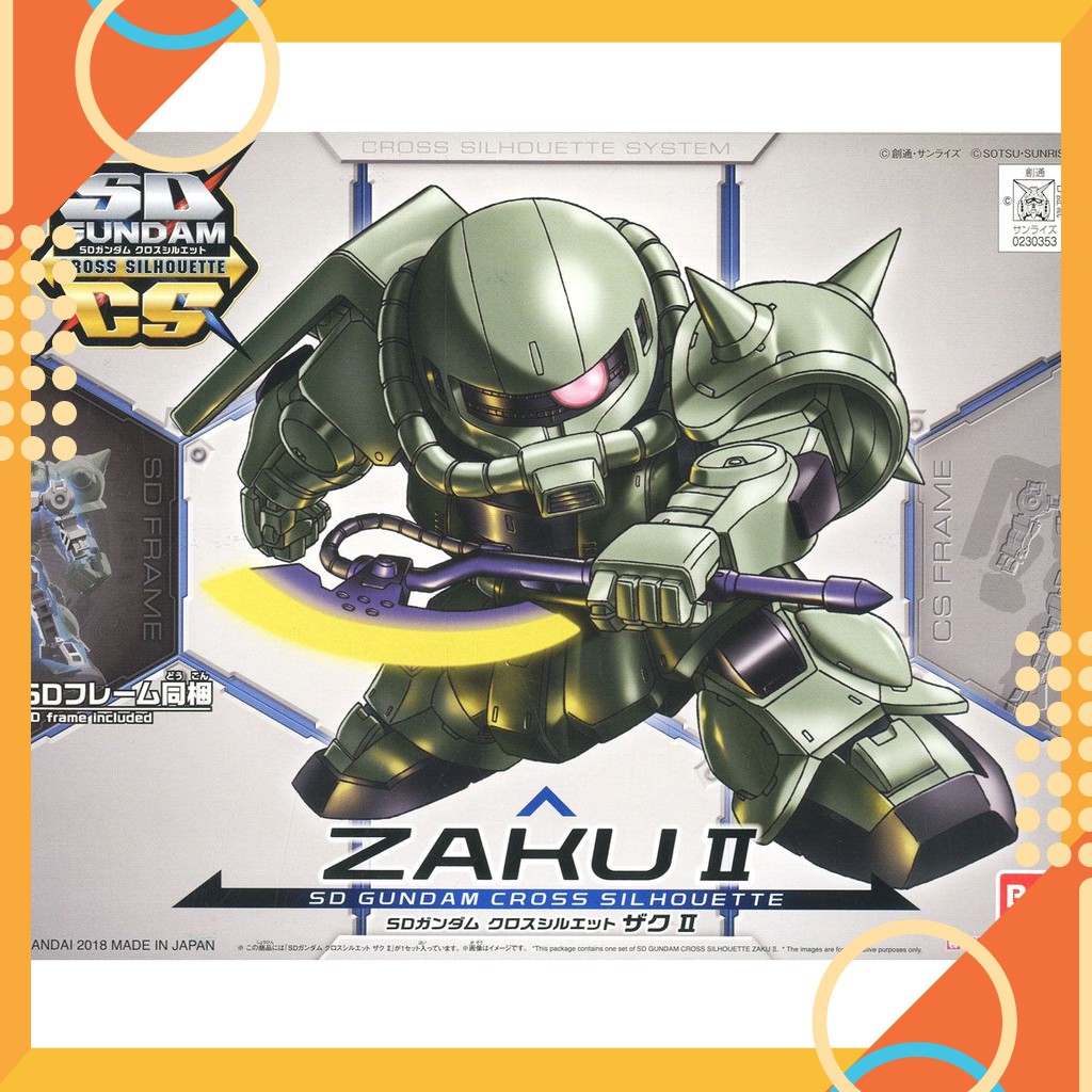[Bandai] Mô hình SDCS Gundam Cross Silhouette Zaku II - MH gundamxo