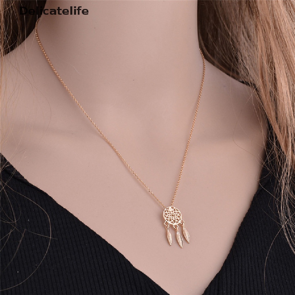 Vòng cổ mặt hình dreamcatcher thời trang sành điệu cho nữ