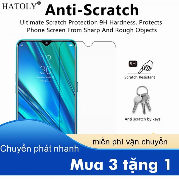 Kính Cường Lực Che Phủ Toàn Màn Hình Cho OPPO A1 A3 A5 A8 A9 A11 A12 A15 A31 A32 A33 A39 A3s A5s A12e Ace2 2018 2019 2020