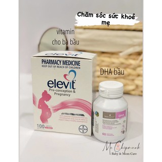  Vitamin Tổng Hợp Elevit Bầu Úc 100 Viên