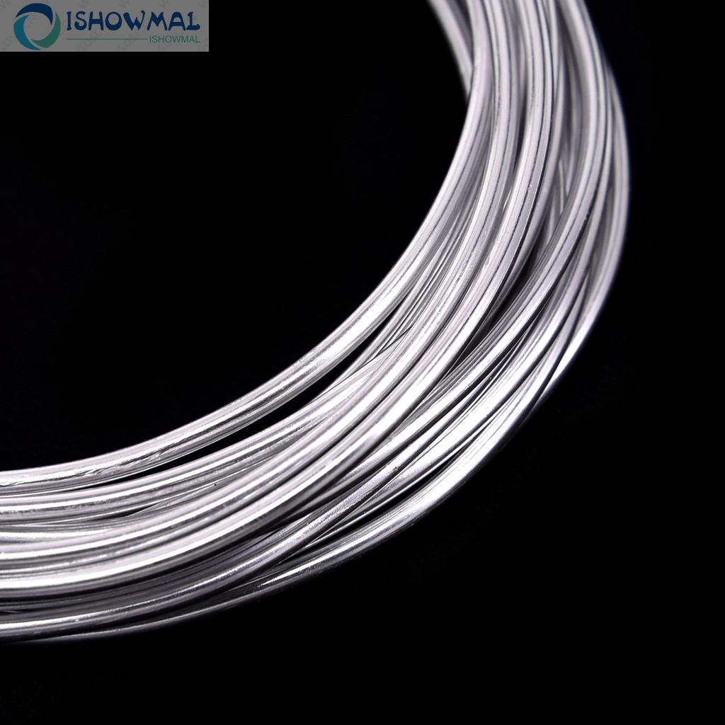 Cuộn dây nhôm dùng làm đồ trang sức DIY 1/1.5/2/2.5/3mm/5m