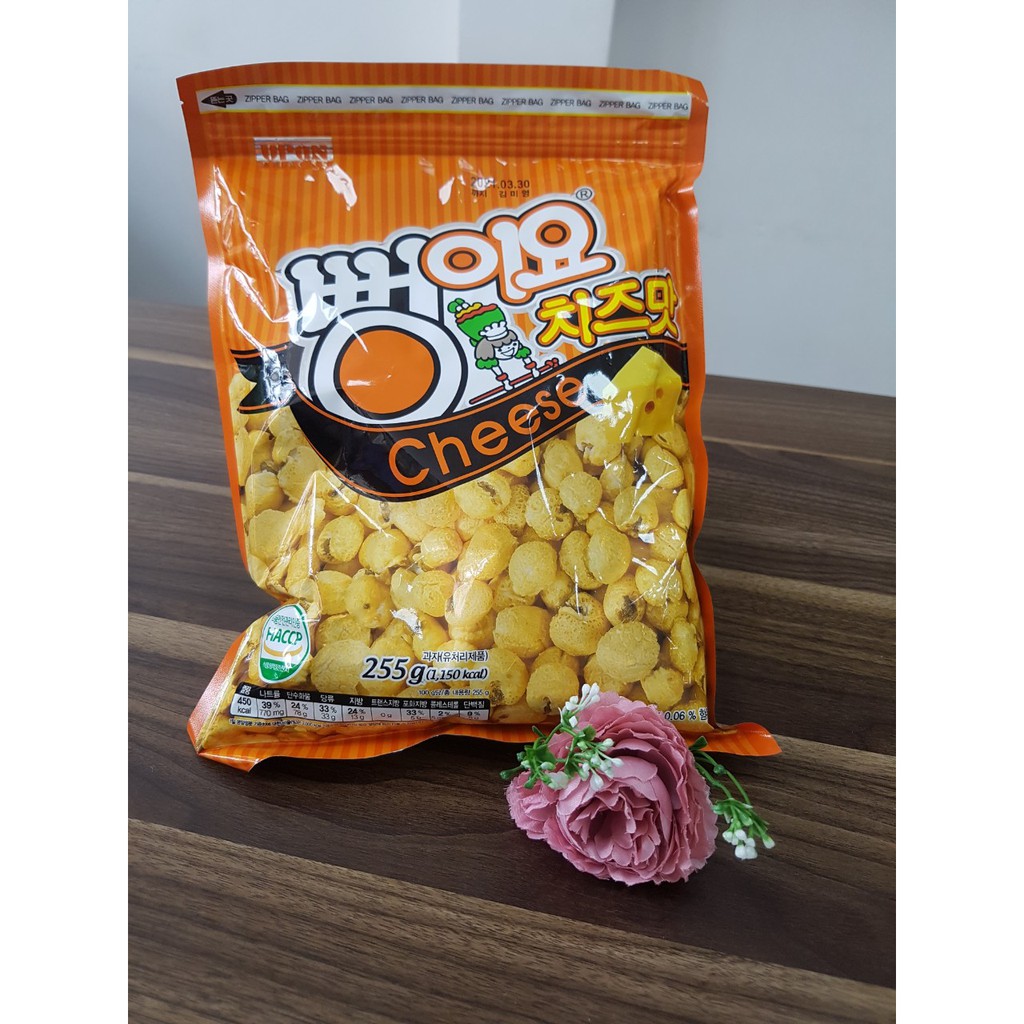 Bỏng ngô Mật Ong, phô mai Hàn Quốc 255g