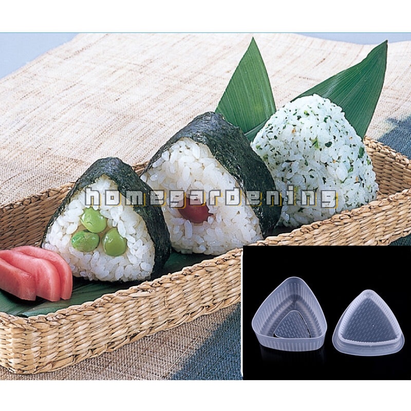 Khuôn tam giác làm cơm nắm tiện lợi