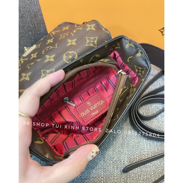 Túi lv hộp vuông kéo khoá hot hit đây cả nhà