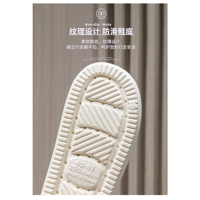 Dép lê nữ quai ngang mang trong nhà đi cực êm mềm chân Chaos, Quai Nhăn thời trang ulzzang hàn quốc siêu Hot TH-74