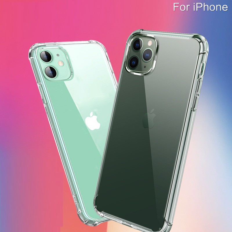 ✨Ốp Lưng Iphone Nhựa TPU Trong Suốt Chống Va Đập Bảo Vệ Điện Thoại [6/6s, 7/8, X/XS, XsMax, 11, 11Pro, 11Promax]✨