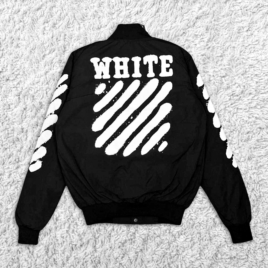 Off-White Áo Khoác Bomber Thời Trang Dành Cho Nam