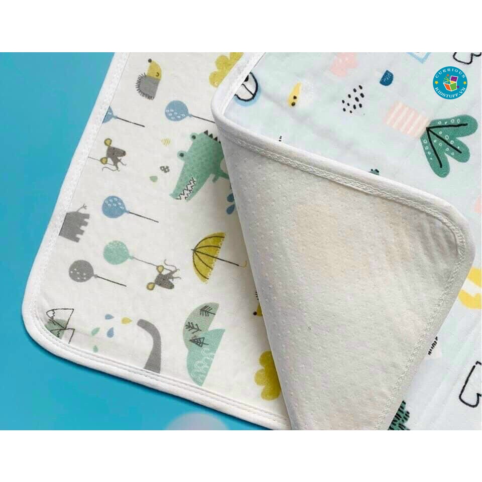 MIẾNG LÓT CHỐNG THẨM SỢI TRE COTTON 6 LỚP HÀNG CAO CẤP THẤM HÚT NHANH CỦA MUSLIN