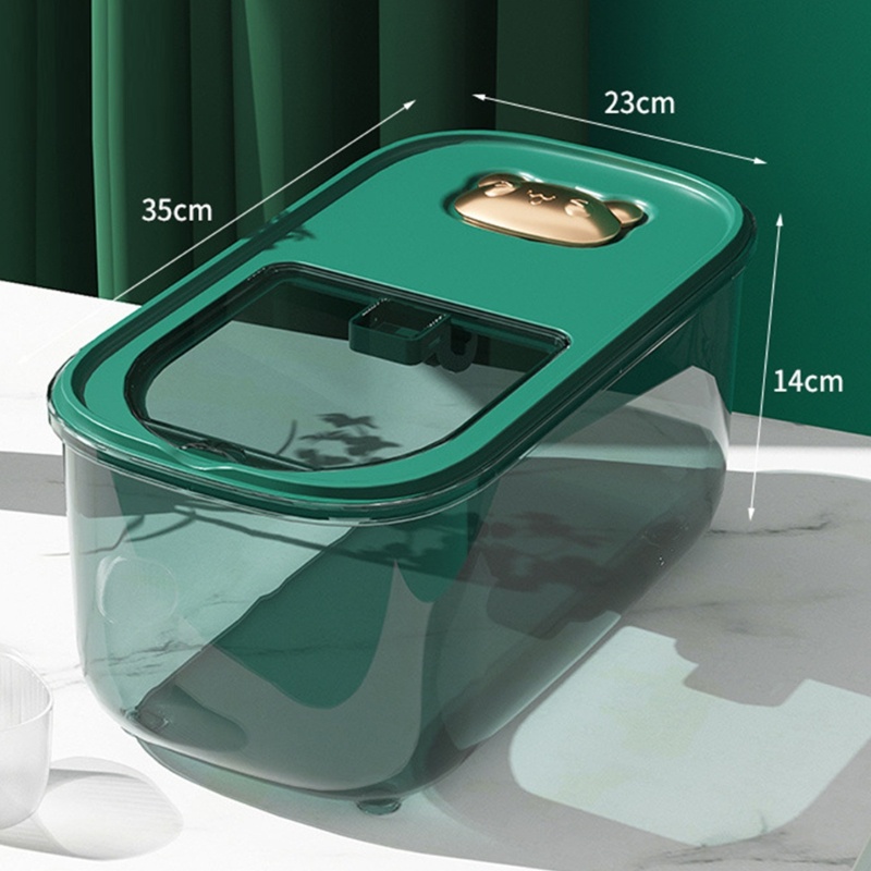 Hộp Đựng Gạo Cỡ Lớn Có Nắp Đậy Tiện Lợi Dành Cho Nhà Bếp