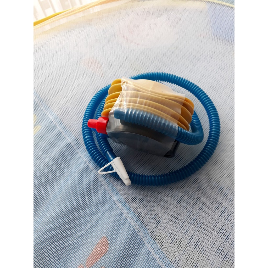 Bơm tay mini bơm bóng bơm phao bơi