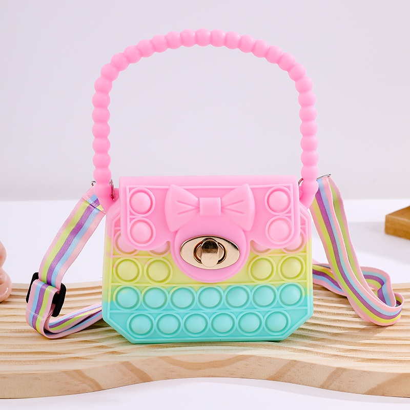 Túi xách mini cho bé,túi đeo chéo pop it cực hot hit cho bé gái.Thóc_shop