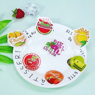 (2SET) Logo dán trang trí / trang trí slime