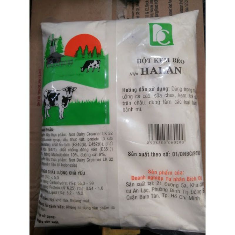 BỘT KEM BÉO HIỆU HÀ LAN[500g] dùng pha chế đủ món