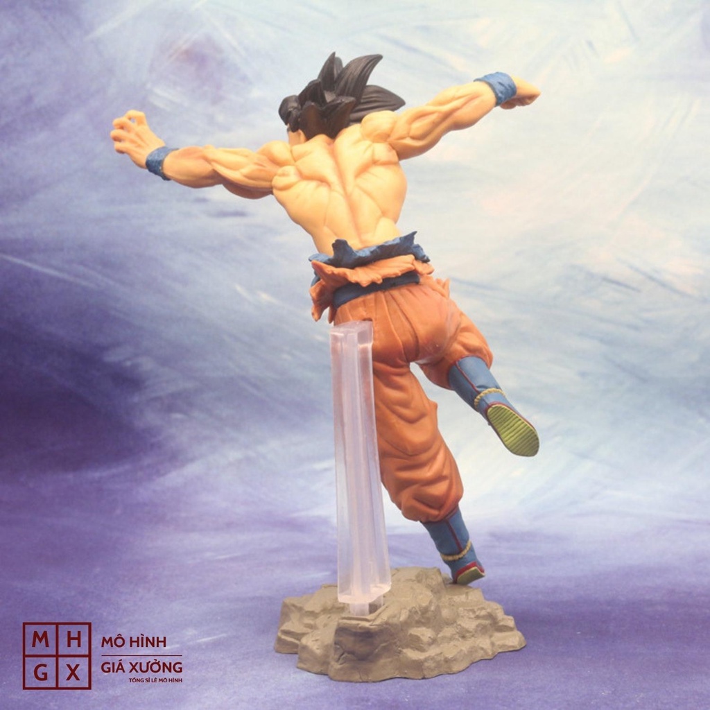 Mô hình Dragon Ball Songoku trạng thái chiến đấu hàng siêu đẹp cao 21cm , figure mô hình 7 viên ngọc rồng