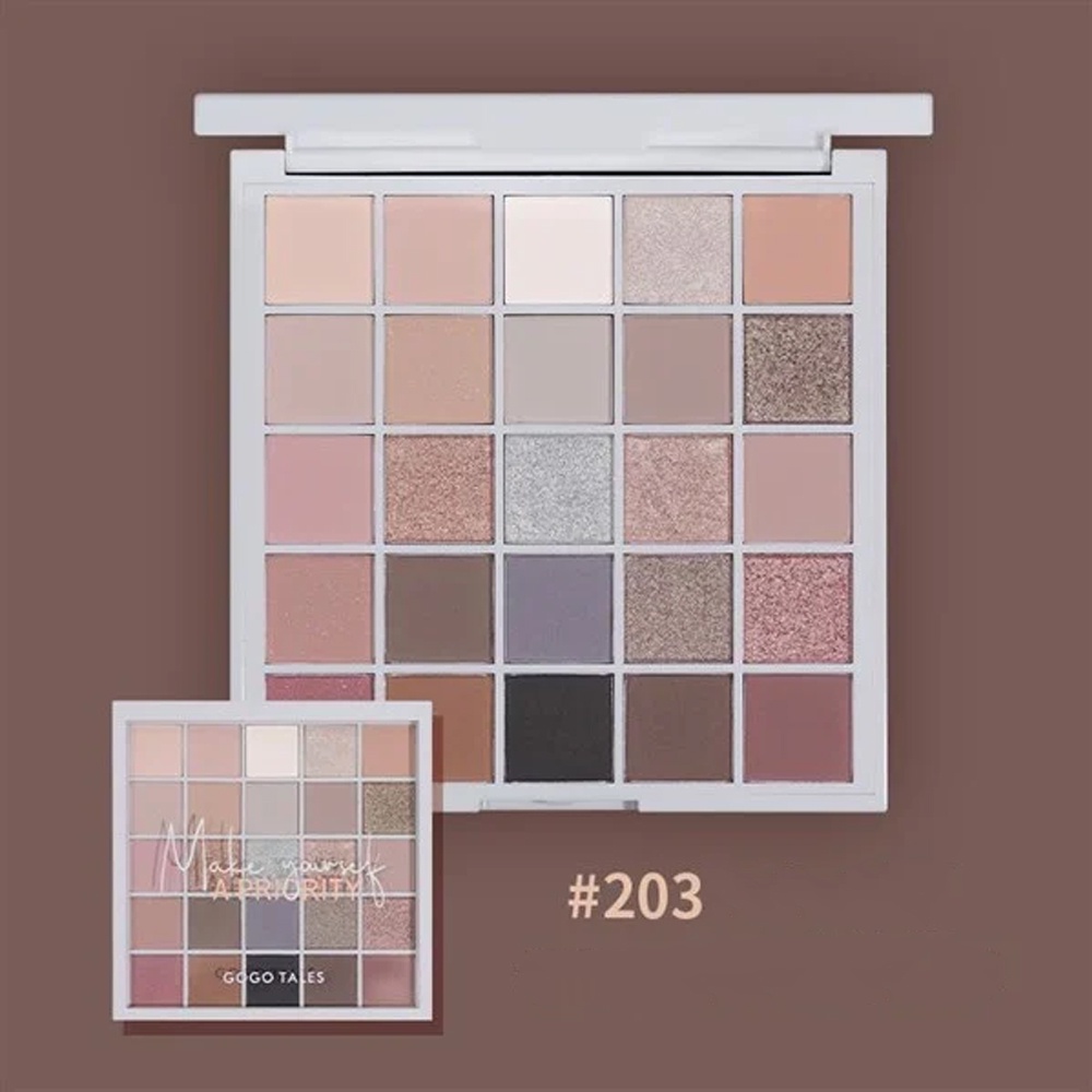 Bảng phấn mắt Make yourself priority 203 GOGO TALES 25 Ô NPP Shoptido