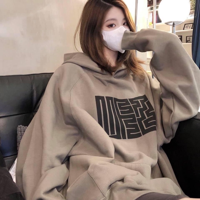 Áo sweater áo hoodie unisex nỉ da cá kèm ảnh thật