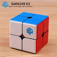 Đồ chơi Rubik - GAN 249 V2 stickerless - Rubik 2x2x2