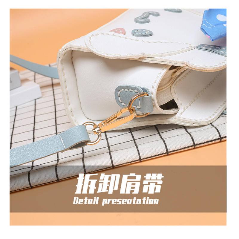 Bộ tự làm bộ túi chất liệu dệt kim tự làm túi messenger tiện dụng dễ thương túi đeo chéo & túi đeo vai cinnamoroll quà tặng ngày lễ tình nhân