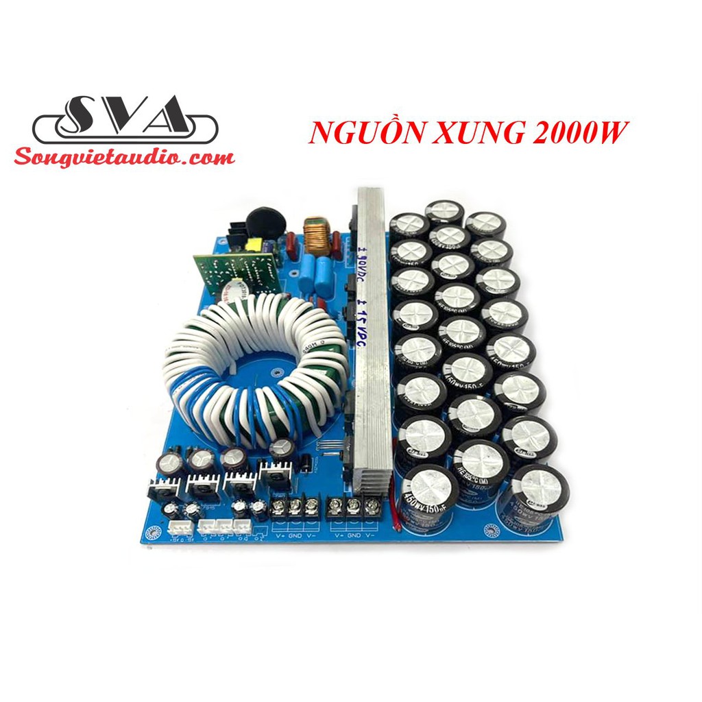 NGUỒN XUNG AUDIO 2000W RMS - CÔNG SUẤT THỰC - 1 MẠCH