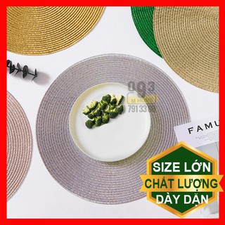 Combo 4 khăn lót chén dĩa tròn