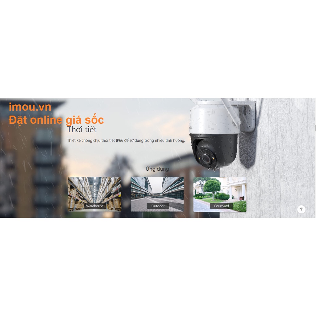 Camera Imou Cruiser 2MP IPC S22FP - Camera Ngoài Trời Zoom 16x, Xoay 360 Độ, Quay màu ban đêm, Phát hiện chuyển động