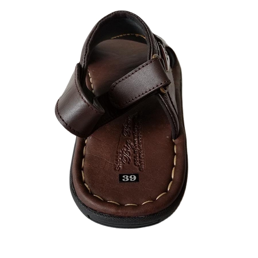 Giày Sandal Nam BIGBEN May Đế da Bò Thật Cao Cấp DN121