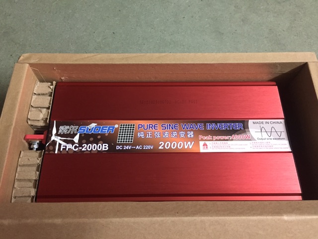 Bộ đổi điện sin chuẩn 2000w 24V sang 220V - FPC-2000B