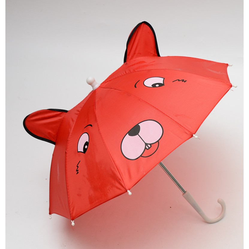 Ô Dù Hình Tai Mèo Họa Tiết Đáng Yêu Cho Bé - Ô Múa Tai Mèo
