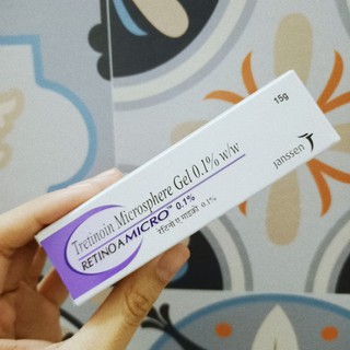 (Hàng air) Tretinoin Microsphere Gel 0.1 hàng Ấn